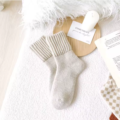 Breeair™ Mid-Calf Cashmere Wool Socks