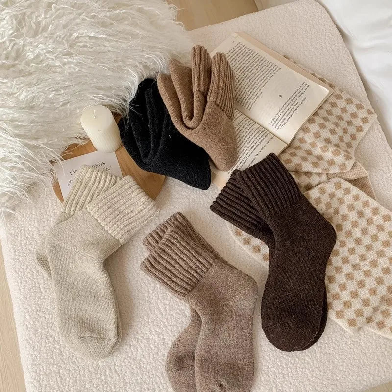 Breeair™ Mid-Calf Cashmere Wool Socks